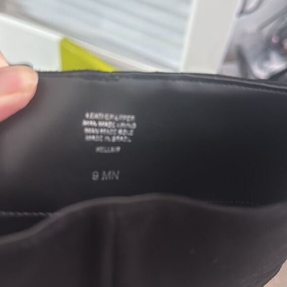 Gianni Bini Kellbie Black Suede Tall Block Heel Boots Pointed Toe NIB - Picture 6 of 6